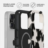 Burga iPhone 17 Pro Tough Fashion Deksel - MagSafe Kompatibel - Achromatic