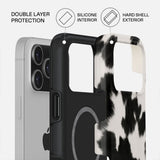 Burga iPhone 17 Pro Max Tough Fashion Deksel - MagSafe Kompatibel - Achromatic