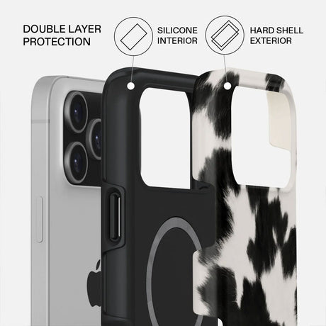 Burga iPhone 17 Pro Max Tough Fashion Deksel - MagSafe Kompatibel - Achromatic