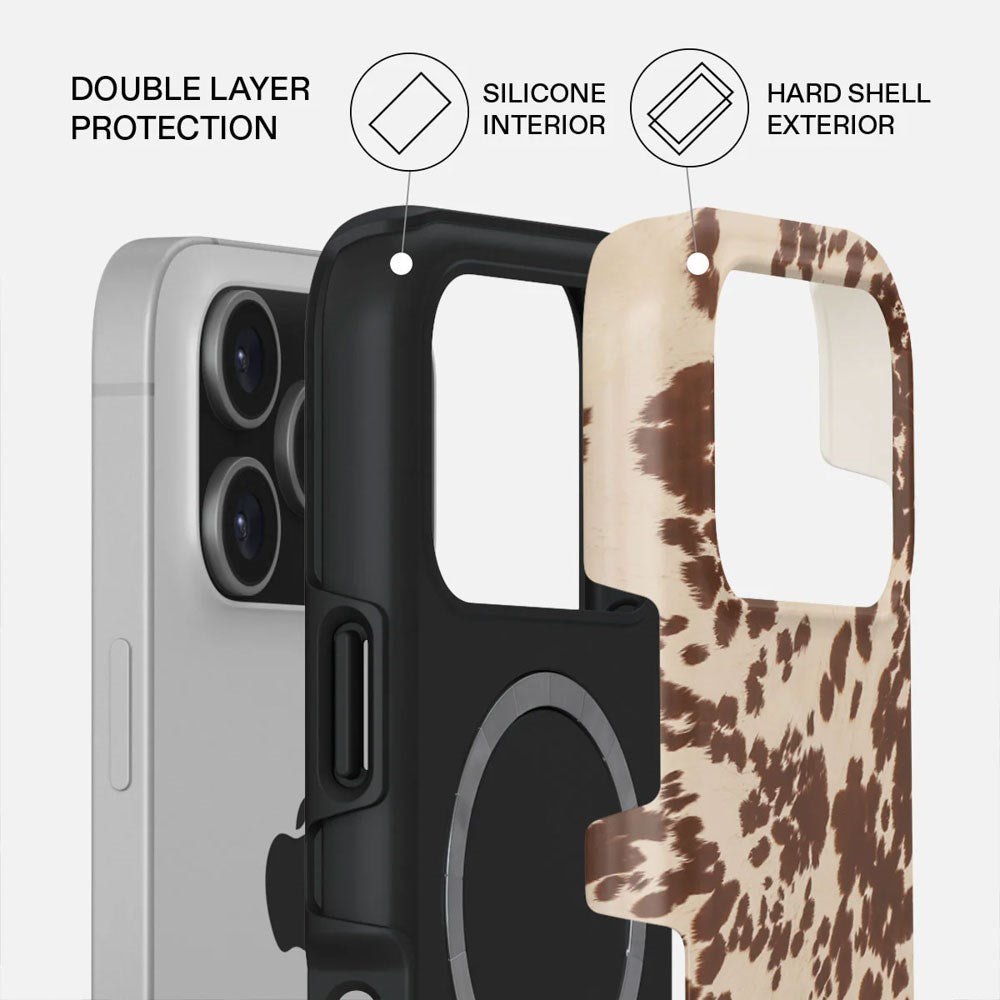 Burga iPhone 17 Pro Tough Fashion Deksel - MagSafe Kompatibel - Rodeo