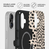 Burga iPhone 17 Tough Fashion Deksel - MagSafe Kompatibel - Almond Latte