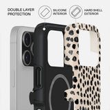 Burga iPhone 17 Pro Tough Fashion Deksel - MagSafe Kompatibel - Almond Latte