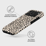 Burga iPhone 17 Pro Tough Fashion Deksel - MagSafe Kompatibel - Almond Latte