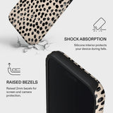 Burga iPhone 17 Pro Tough Fashion Deksel - MagSafe Kompatibel - Almond Latte
