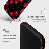 Burga iPhone 17 Tough Fashion Deksel - MagSafe Kompatibel - Cherrybomb