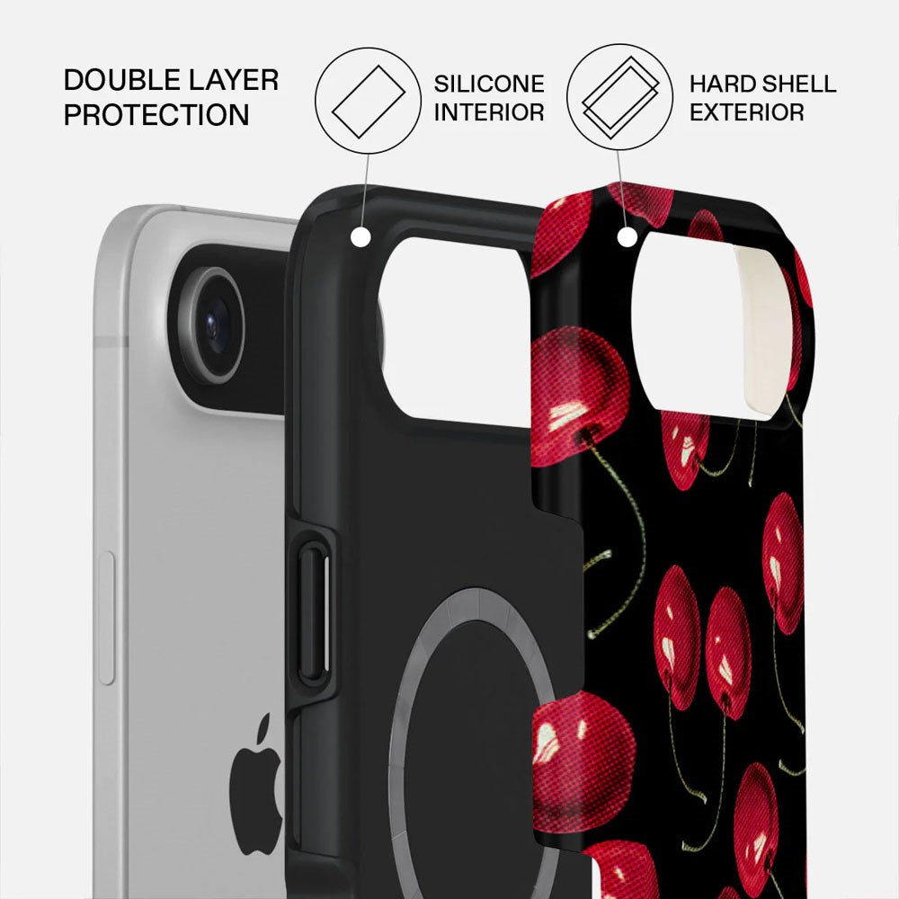 Burga iPhone Air Tough Fashion Deksel - MagSafe Kompatibel - Cherrybomb