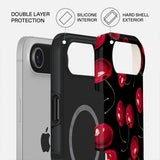Burga iPhone Air Tough Fashion Deksel - MagSafe Kompatibel - Cherrybomb