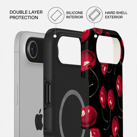 Burga iPhone Air Tough Fashion Deksel - MagSafe Kompatibel - Cherrybomb