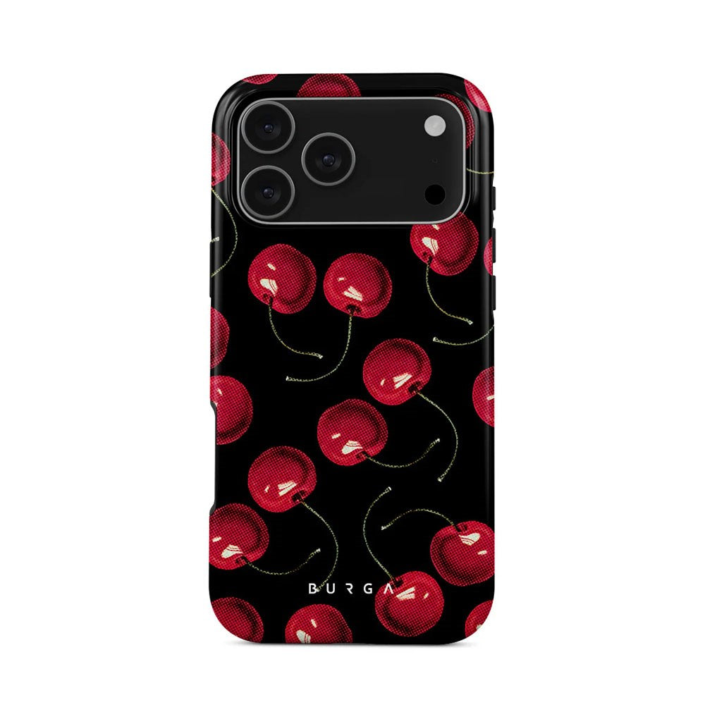 Burga iPhone 17 Pro Max Tough Fashion Deksel - MagSafe Kompatibel - Cherrybomb
