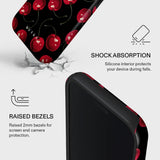 Burga iPhone 17 Pro Max Tough Fashion Deksel - MagSafe Kompatibel - Cherrybomb