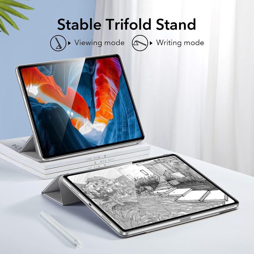 ESR iPad Pro 12.9" (2022 / 2021 / 2020) Rebound Magnetic Flip Deksel - Grå