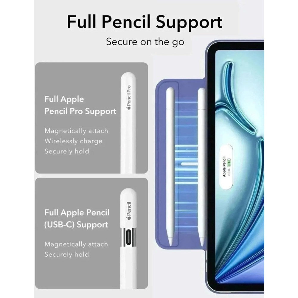 ESR iPad Air 11" (2026 / 2025 / 2024) / Air (2022 / 2020) Rebound Magnetic Flip Deksel - Blå