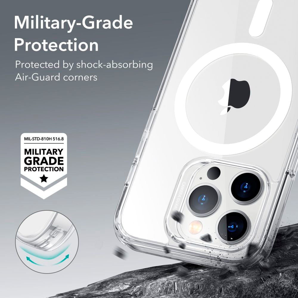 ESR iPhone 14 Pro Classic Hybrid Deksel - MagSafe Kompatibel - Gjennomsiktig