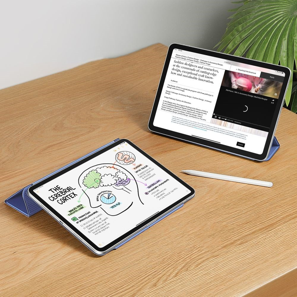 iPad Pro 11" (2025 / 2024) ESR Rebound Magnetic Flip Deksel - Lavender