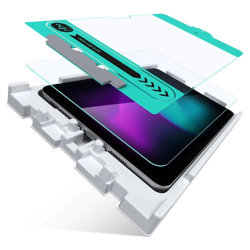 ESR iPad Pro 13" (2025 / 2024) Herdet Glass Skjermbeskytter med Monteringsramme - Gjennomsiktig