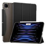 iPad Pro 13" (2025 / 2024) ESR Ascend Tri-Fold Flipdeksel - Kunstskinn - Svart