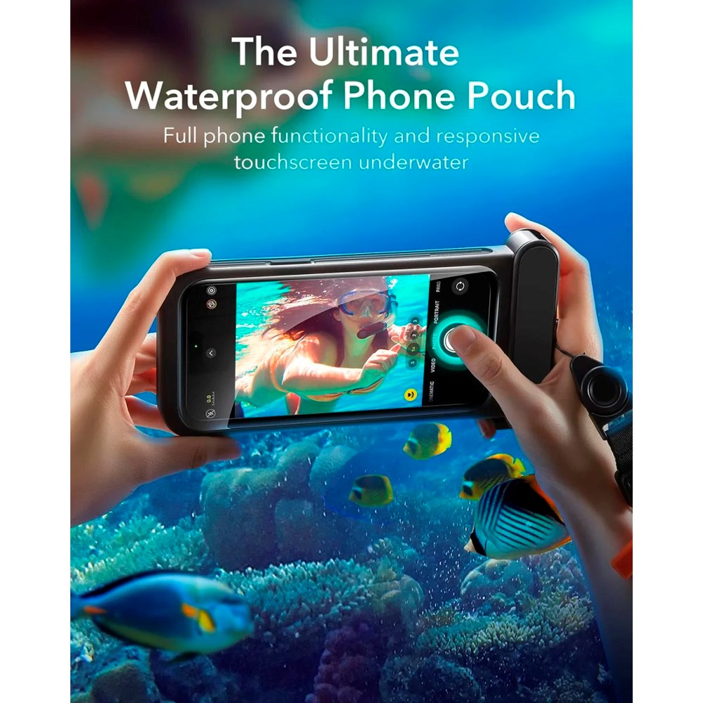 ESR iPhone 15 Pro Max / 14 Pro Max Vanntett Case - Svart