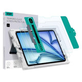 ESR iPad Air 11" (2026 / 2025 / 2024) Herdet Glass Skjermbeskytter med Monteringsramme - 2 Stk. - Gjennomsiktig