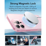 ESR iPhone 16 Pro Zero Clear Fleksibelt Plast Deksel - MagSafe Kompatibel - Matt Rosa