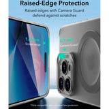 ESR iPhone 16 Pro Zero Clear Fleksibelt Plast Deksel - MagSafe Kompatibel - Matt Grå