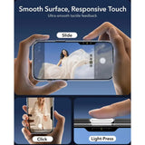ESR iPhone 16 Pro Max Classic Hybrid Deksel med Camera Control-Knapp - MagSafe Kompatibel - Matt Gjennomsiktig / Svart