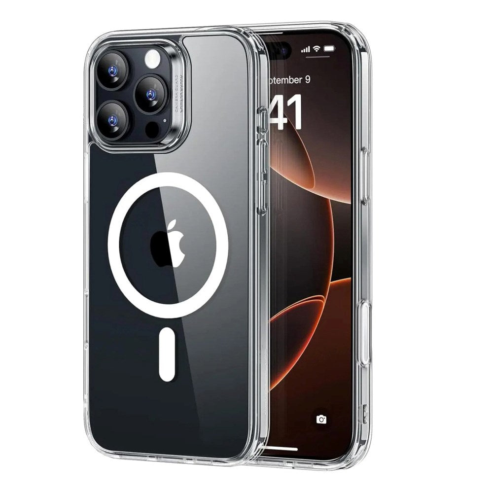 ESR iPhone 16 Pro Classic Hybrid Deksel med Camera Control-Knapp - MagSafe Kompatibel - Gjennomsiktig