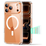 ESR iPhone 17 Pro Max Classic Hybrid Deksel med Kamerakontrollknapp – MagSafe Kompatibel – Gjennomsiktig