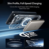 iPhone 17 Pro Max ESR Classic Hybrid Set m. Bak Deksel & Herdet Skjermbeskyttelsesglass - MagSafe Kompatibel - Gjennomsiktig