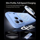 iPhone 18 Pro Max / 17 Pro Max ESR Classic Hybrid Deksel - MagSafe Kompatibel - Blå