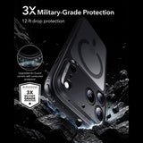 iPhone 18 Pro Max / 17 Pro Max ESR Classic Hybrid Deksel - MagSafe Kompatibel - Svart