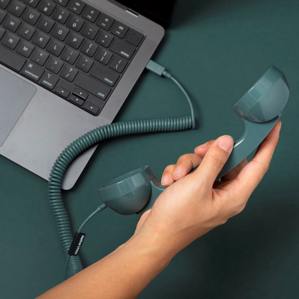 Native Union Pop Phone m. USB-C - Slate Green