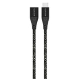 4smarts 60W USB-C Forlengelseskabel - 1.5m - Monokrom
