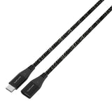 4smarts 60W USB-C Forlengelseskabel - 1.5m - Monokrom