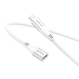 4smarts 60W USB-C Forlengelseskabel - 1.5m - Hvit