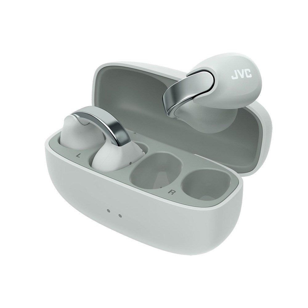 JVC Nearphones HA-NP1T True Wireless Open-Ear Cuff Hodetelefoner - Grå