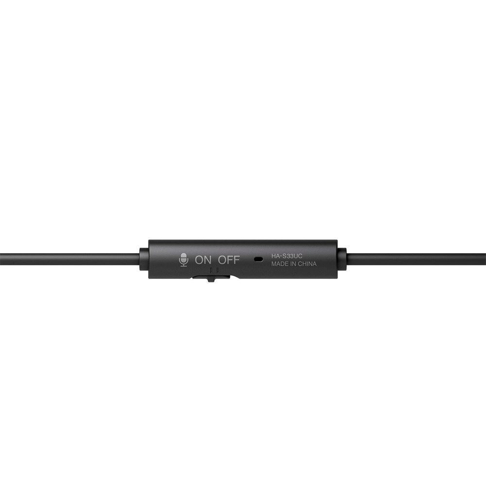JVC HA-S33UC On-Ear Hodesett med ledning - Svart