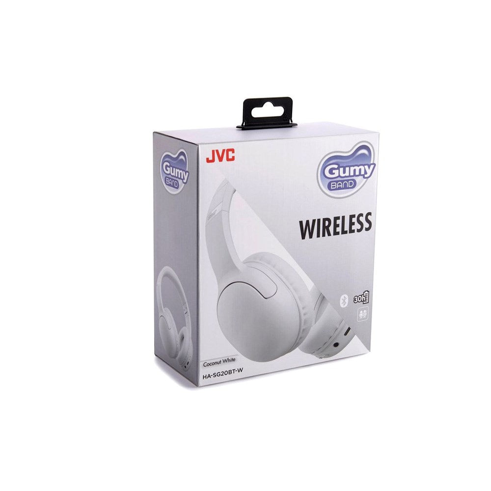 JVC Gumy Trådløse Hodetelefoner - On-Ear - Hvit