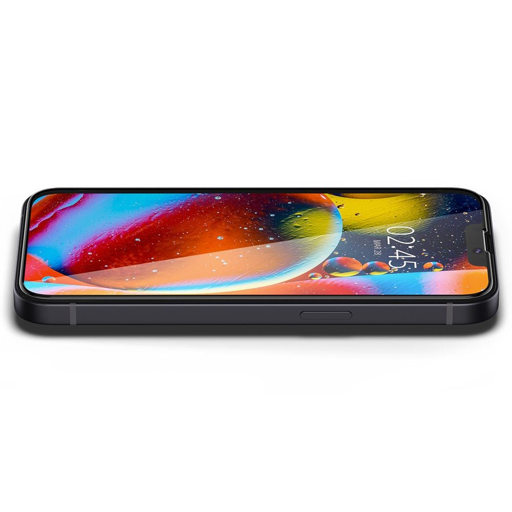 iPhone 17e / 16e / 14 / 13 / 13 Pro Spigen Glas.tr Skjermbeskytter - Herdet glass - Gjennomsiktig