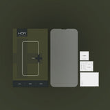 iPhone 17e / 16e / 14 / 13 / 13 Pro Hofi Hybrid Pro+ Herdet Skjermbeskytter - Case Friendly - Gjennomsiktig