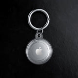 Tech-Protect Icon Silikon Deksel til AirTag 1. & 2. Gen. m. Nøkkelring - Gjennomsiktig