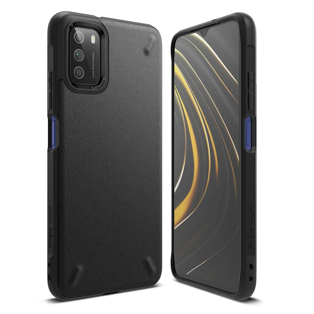 Xiaomi Poco M3 Ringke Onyx Deksel - Svart