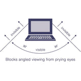Targus 13.3" Privacy Laptop Skjermbeskytter - Svart
