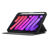 iPad Mini (2021) Targus Click-In Flip Deksel m. Stativfunksjon  - Svart