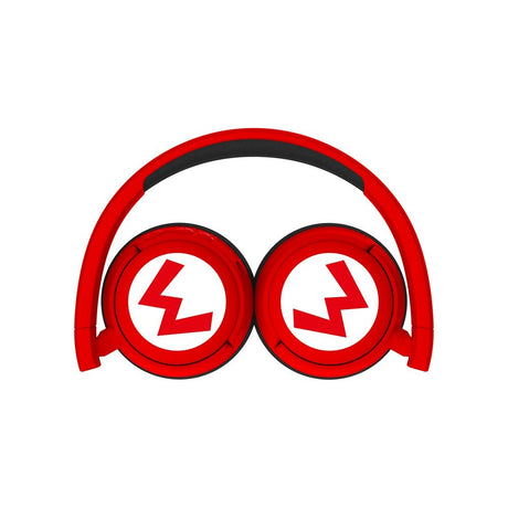 Super Mario OTL On-Ear Trådløse Hodetelefoner for Barn – Rød / Svart
