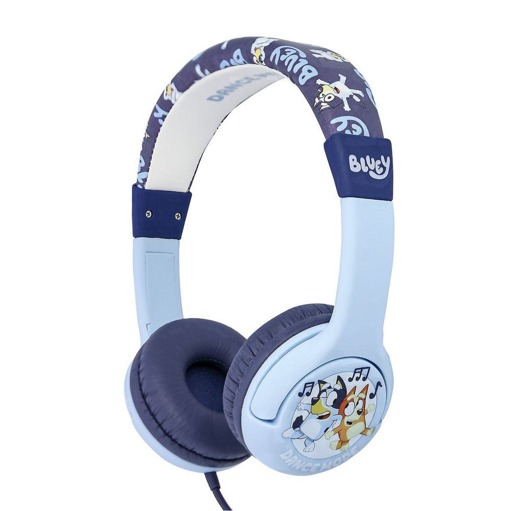 Bluey OTL On-Ear Hodetelefoner for Barn med Jackplugg – Maks. 85dB - Blå