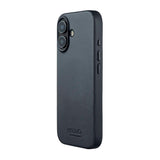 Mujjo iPhone 17 Leather Case - MagSafe Kompatibel - Basalt