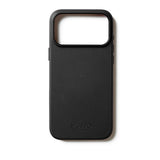 Mujjo iPhone 17 Pro Leather Case - MagSafe Kompatibel - Black