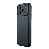 Mujjo iPhone 17 Pro Max Leather Case - MagSafe Kompatibel - Basalt