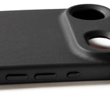 Mujjo iPhone Air Leather Case - MagSafe Kompatibel - Black