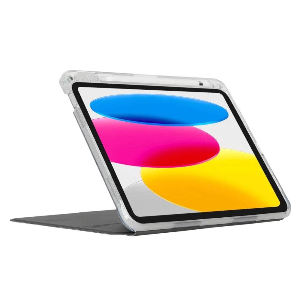 iPad 11" / iPad 10.9" (2024 / 2022) Targus Pro-Tek Flip Deksel - Grå / Gjennomsiktig